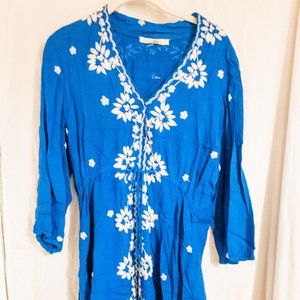 Embroidered Beach Dress (Soltaire)